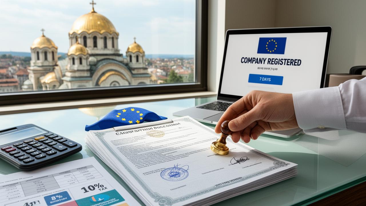 Company Formation in Bulgaria: 10% Tax, Euro, and Express Setup in One Week