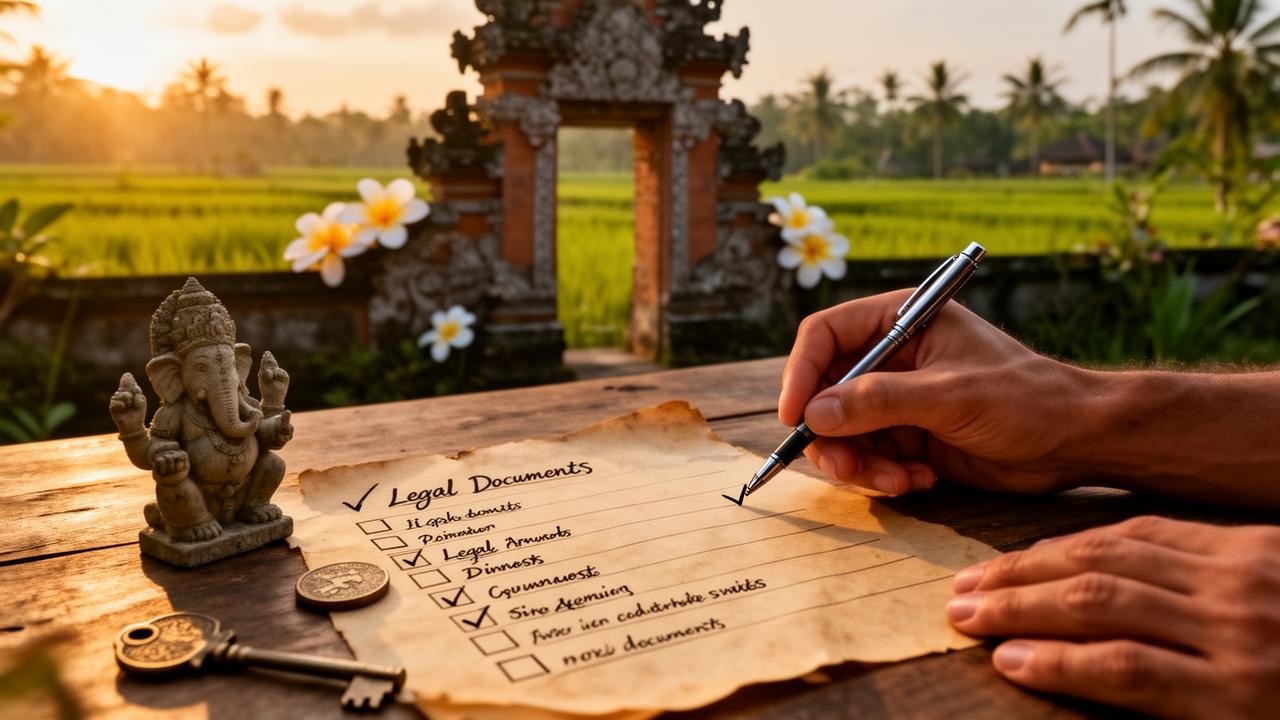 Complete Checklist Before Buying in Bali: 25 Must-Check Points