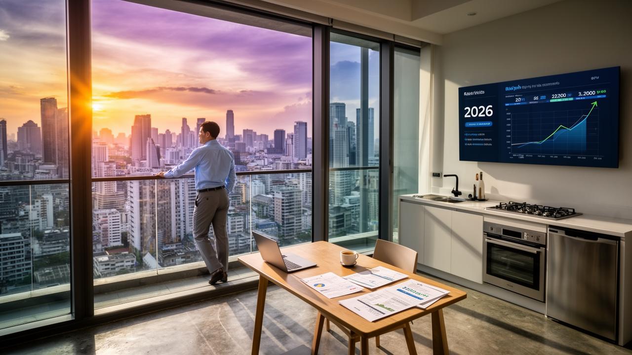 Rental Yield in Thailand: How Much Can a Bangkok Condo Really Earn in 2026?