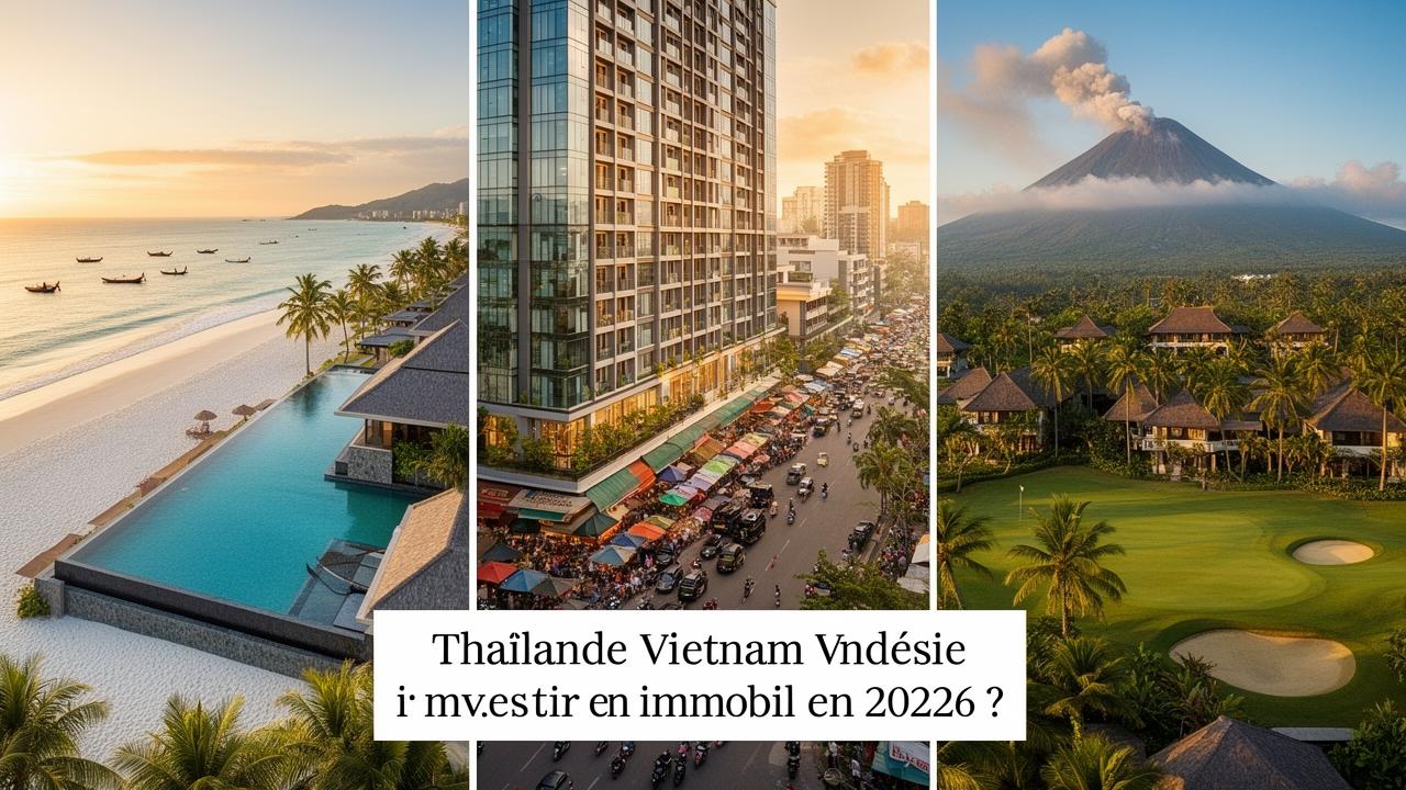 Thailand vs Vietnam vs Indonesia: Where to Invest in Real Estate in 2026