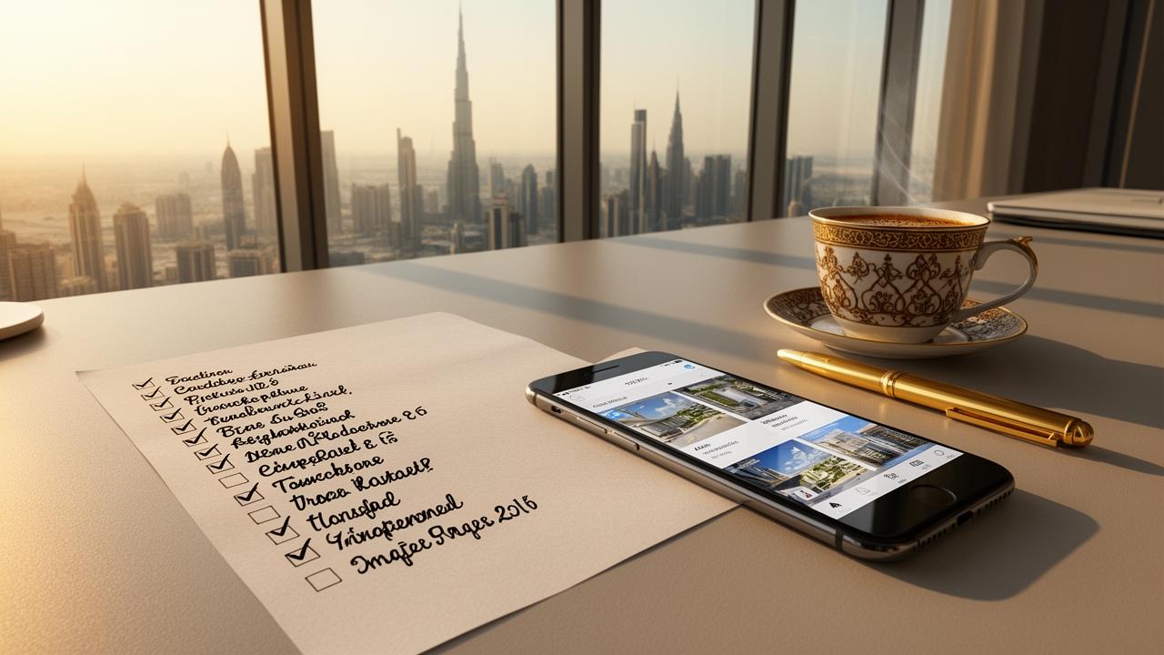 Complete Checklist Before Buying in Dubai: The 25 Points You Absolutely Must Check