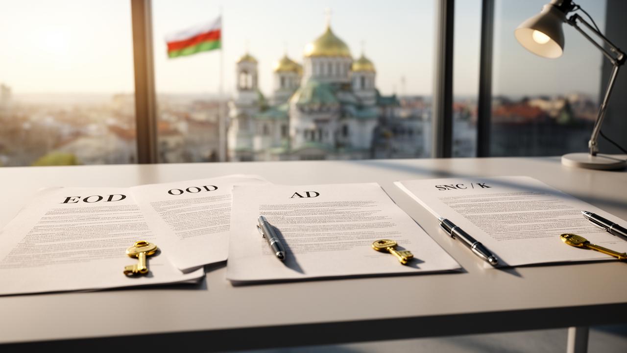Setting Up a Company in Bulgaria: Understanding Legal Forms EOOD, OOD, AD, EAD and More